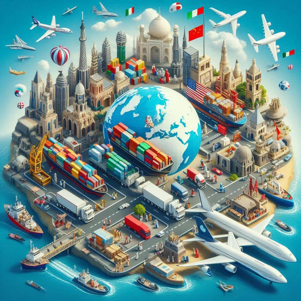 From all over the world