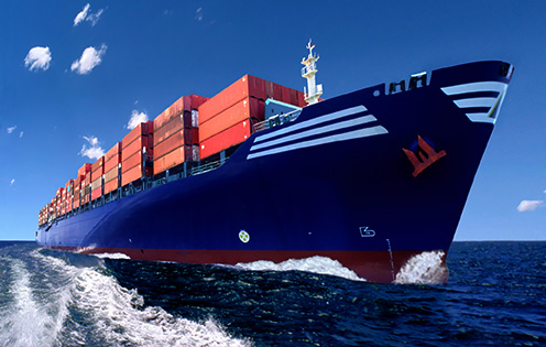 Shipping by sea